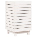  Skittentøyskurv hvit 44x44x76 cm heltre furu 8720845433406