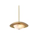 Marcona taklampe antikk messing