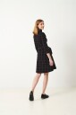 Jumperfabriken   Kjole Kim Dress Check   Svart