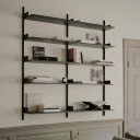 New Works New Works Bibliotekshylle Ask/Svart