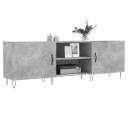 vidaXL TV-benk betonggrå 150x30x50 cm konstruert tre 8720845427016