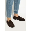 Saint Laurent, Dame, Sko, Brun, 38 1/2 EU,