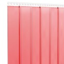 vidaXL Dørgardin rød 300 mmx2,6 mm 10 m PVC