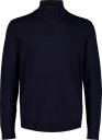 Lindbergh Soft Viscose Blend Roll Neck Sweate   NAVY BLUE   L