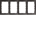 Hager Kombinasjonsramme for Uttaksinnsats 2-veis 220 mm Bred, 223 mm Bred