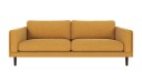 Rowico Home Braden 3 seters sofa Gul Brenda 68 Brun eikben