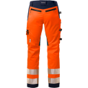 Fristads Hantverkarbyxa Stretch 2707 Plu, Klass 2 Varsel Orange/marinblå C44
