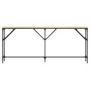  Konsollbord sonoma eik 180x23x75 cm konstruert tre 837768