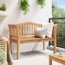  Hagebenk 120x53,5x85 cm Solid tre teak