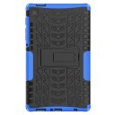 Samsung Galaxy Tab A7 Lite Anti-Slip Hybrid-deksel med Stativ Blå / Svart
