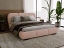 Fito sengeramme med oppbevaring 200x200 cm   rosa