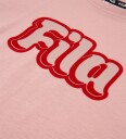 Fila T-skjorte - Molini - Beskåret grafikk - Pale Mauve - Fila - 5-6 år (110-116) - T-skjorte Rosa Rød