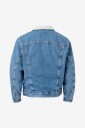 Levi's   Denim jakke Relaxed Fit Sherpa Trucker   Blå