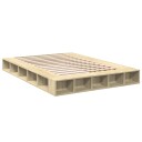  Sengeramme sonoma eik 140x200 cm konstruert tre 8721102621307