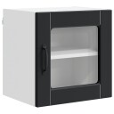  Kjøkkenskap med hylle Svart 40 x 31 x 40 cm Konstruert tre