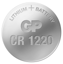 GP CR1220 Litium Knappcellebatteri 3V - 1 stk
