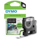 DYMO D1 tape Flexibel Nylon, 12mm x 3,5m rull, sort på hvit, selvklebende tape til LabelManager printere, original