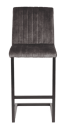 Trend Collection Milo Barstol Lav Antracit Velour