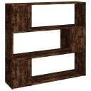 vidaXL Bokhylle/romdeler r?kt eik 100x24x94 cm