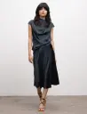 Ahlvar Gallery Lima Silk Top Blue XL