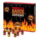 Hot Chilli Sauce Adventskalender - 480 ml