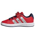 Adidas Performance Sko   Grand Rett   Spider Man EL   Purrub/Si   Adidas Performance   35,5   Sko Rød Sølv