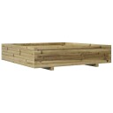 Plantekasse 110x110x26,5 cm impregnert furu
