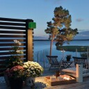 Konstsmide Amalfi vegglampe 3W 12V grønn plast ink trafo + sladd. 7681-600