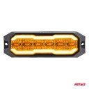 Amio Oransje Varsel-/Advarselslys Med Posisjonslys Og Led-Skiltlys R65 R148 12V/24V 24W Amio-04859