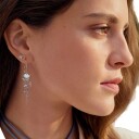 Maanesten Lana Earrings Øredobber Sølv