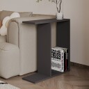 Bingdi Sidebord 60x60x60 cm - Antrasitt