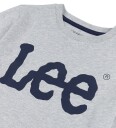 Lee Jeans Wobbly Graphic T Shirt Grey 128