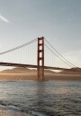 Golden Gate Bridge Plakat Plakat / 50x70cm