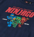 LEGO® Wear Ninjago Collegegenser LwSaku Mørkeblå LEGO® Wear 4 år 104 Collegegenser