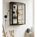 Nordal Classic Hengevitrine - Sort   Unoliving