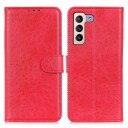 Samsung Galaxy S23+ 5G Lommebok-deksel med Stativ Rød