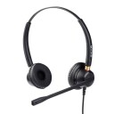 Hodetelefoner Tellur Voice 520N To-Stemme Usb Svart