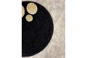 Baderomsmatte Kvadrat - 80x80 cm, Svart