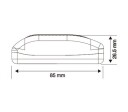 Zorro LED Downlight Firkant WarmDim 9W 360 Tilt IP44 Hvit