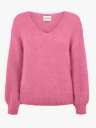 American Dreams Milana Long Sleeve Alpaca Pullover Rosa L