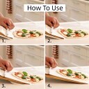 Pizzaspade med non-stick pizzaoverføring 60x45cm