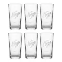 Hadeland Glassverk Norgesglass Glass 40 cl 6 stk