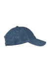 Amundsen Sports Waxed Cotton Cap Faded Navy with Patch L