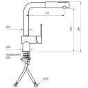 Tapwell Rin285 Uttrekk Svart Matt (TA-9423486)