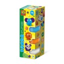SES Creative Dough FunDo Wild animals 3x90gr-1x40gr S00813