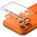Spigen Optik Pro XL Kameralinsebeskytter EZ Fit for iPhone 17 Pro - Oransje
