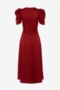 Love Lolina   Blondekjole Francis Midi Dress   Rød