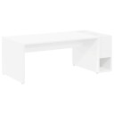  Kaffebord Hvit 101,5 x 50 x 37 cm Konstruert tre
