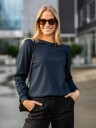 Ichi x GI Exclusive Kate Sweater Blå XS