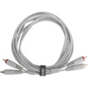 UDG Gear Lydkabel 2x Rca - 2x Rca White 1,5m
